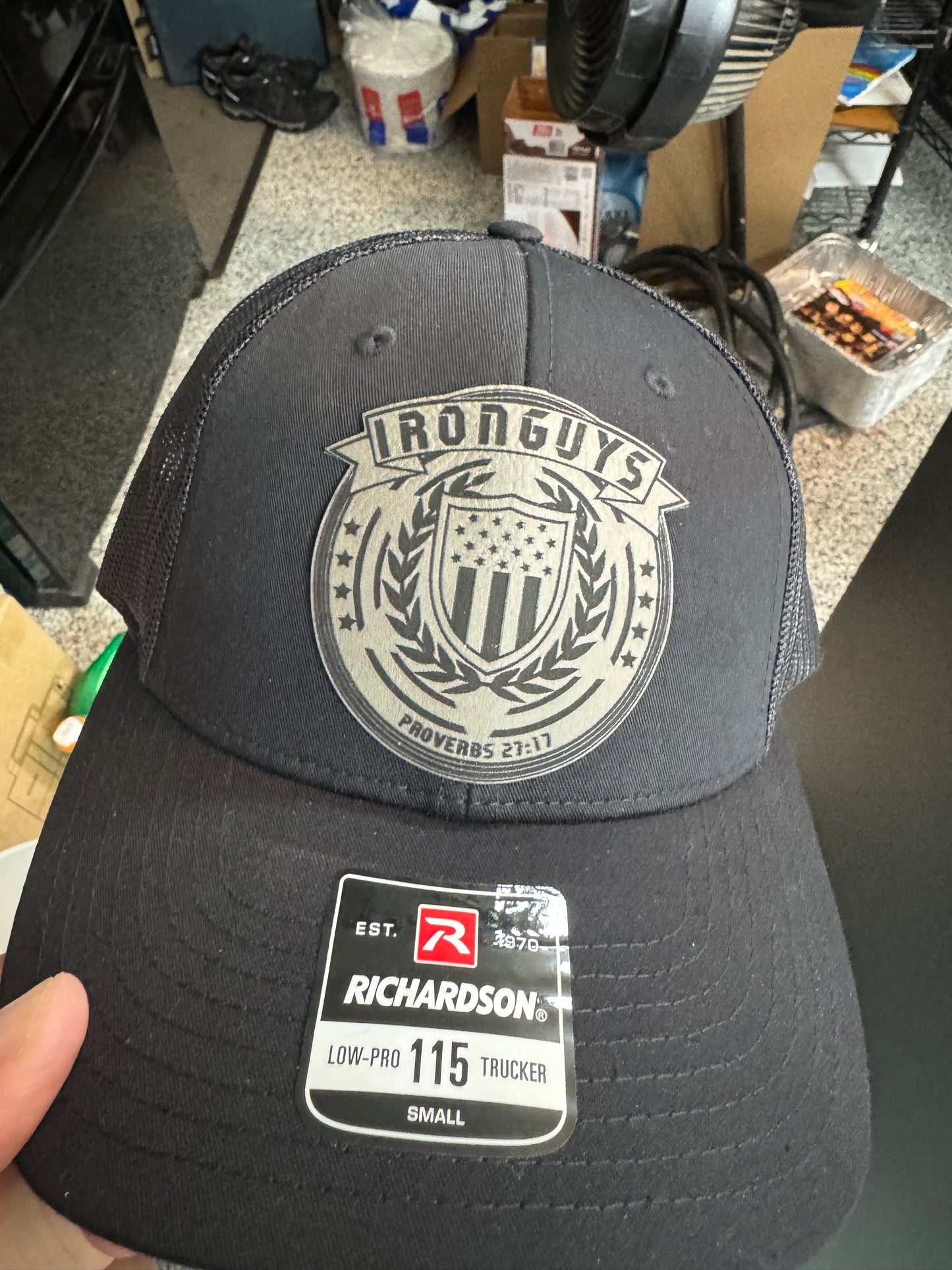 Trucker Style Hat with Custom Patch