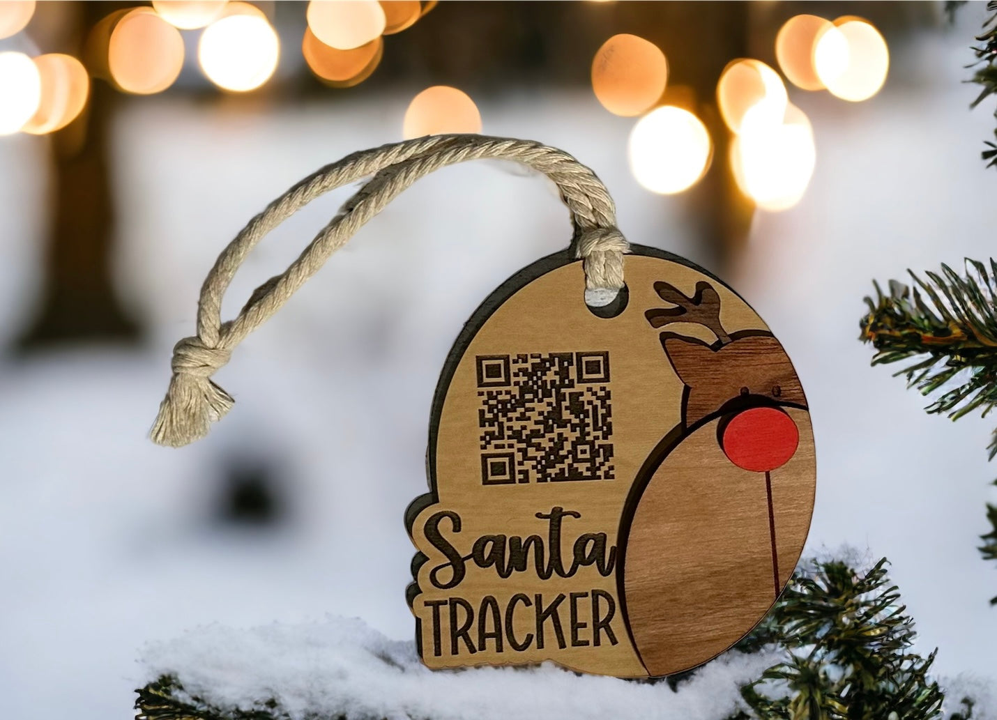 Santa Tracker Ornament