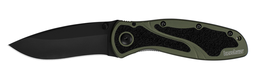 Kershaw Blur - Olive, Black (1670OLBLK)