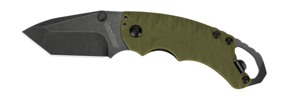 Kershaw Shuffle II - Tanto, Olive, BlackWash (8750TOLBW)